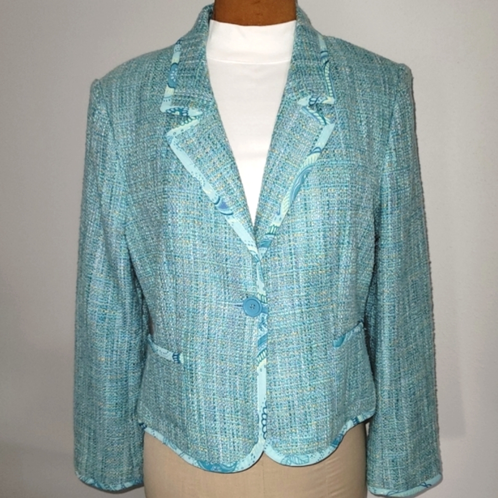 Norton McNaughton tweed blazer